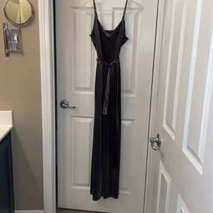 Forever 21 velvet romper